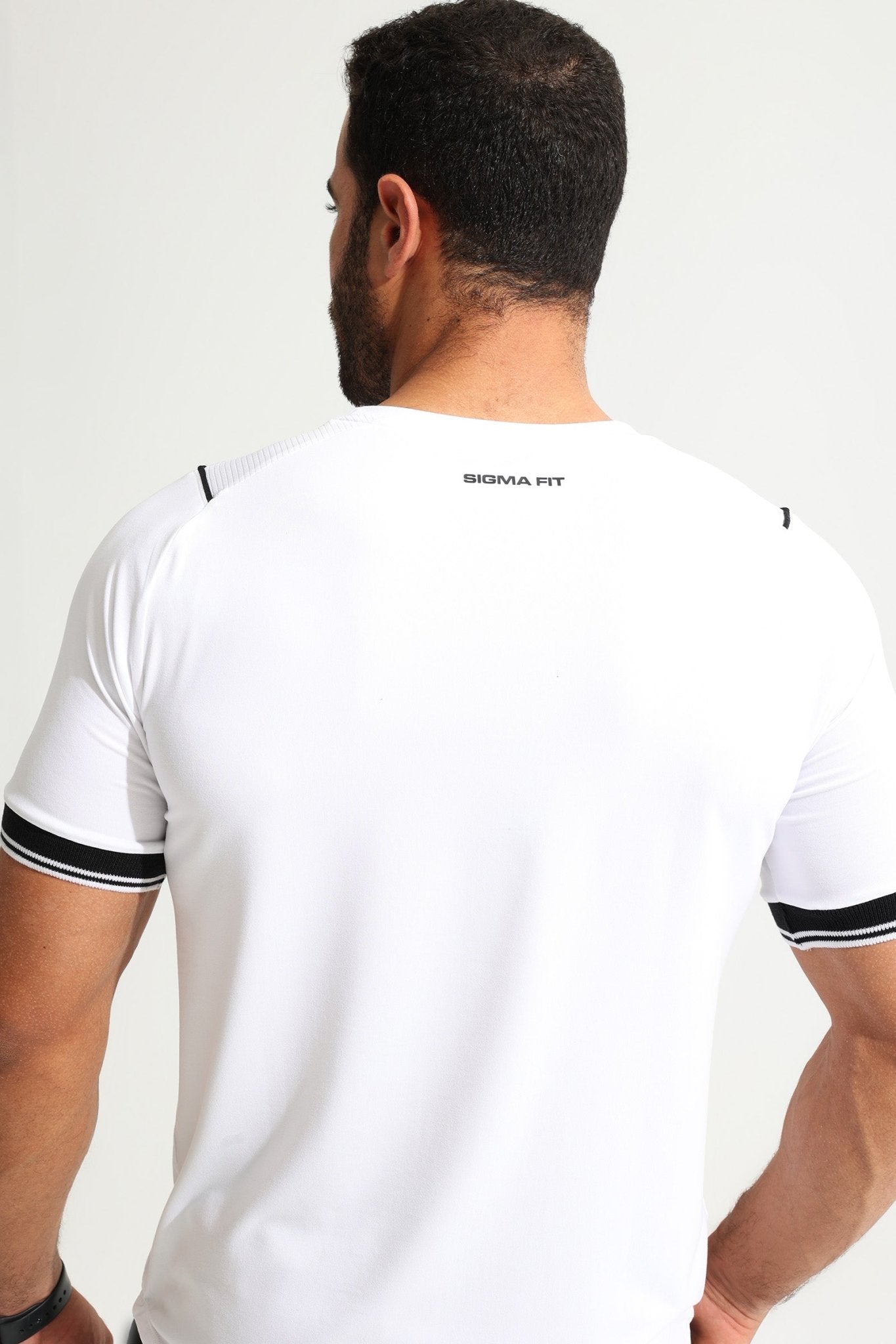 Alpine White Gym Workout Tee