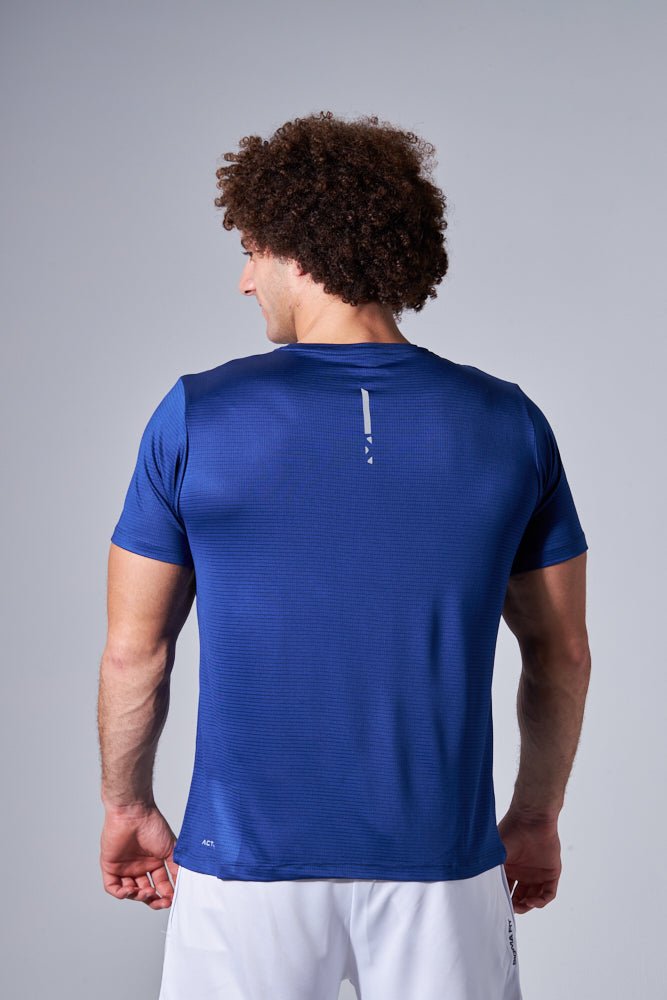Azure Nimble Gym Workout T-Shirt