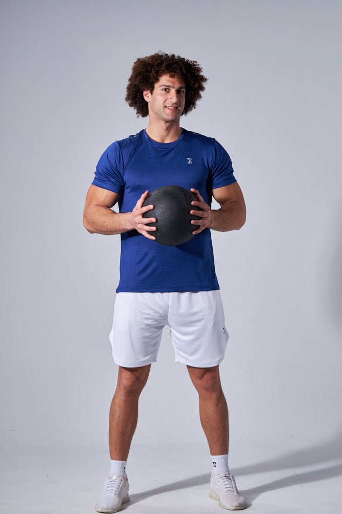 Azure Nimble Gym Workout T-Shirt
