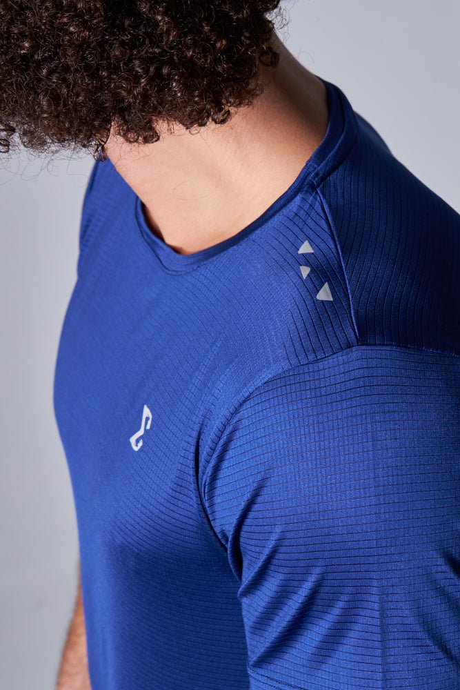 Azure Nimble Gym Workout T-Shirt