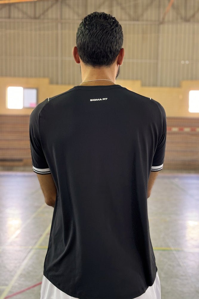 Black Standard Gym Workout Tee