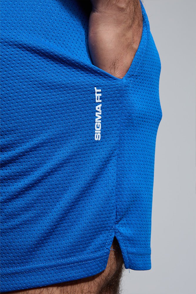 Cerulean Performance Gym Workout Shorts (9-inch)