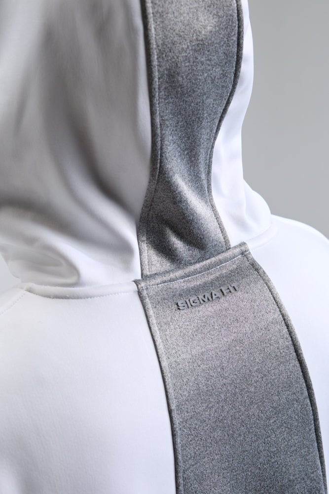 Dove Grey Athletic Gym Workout Hoodie