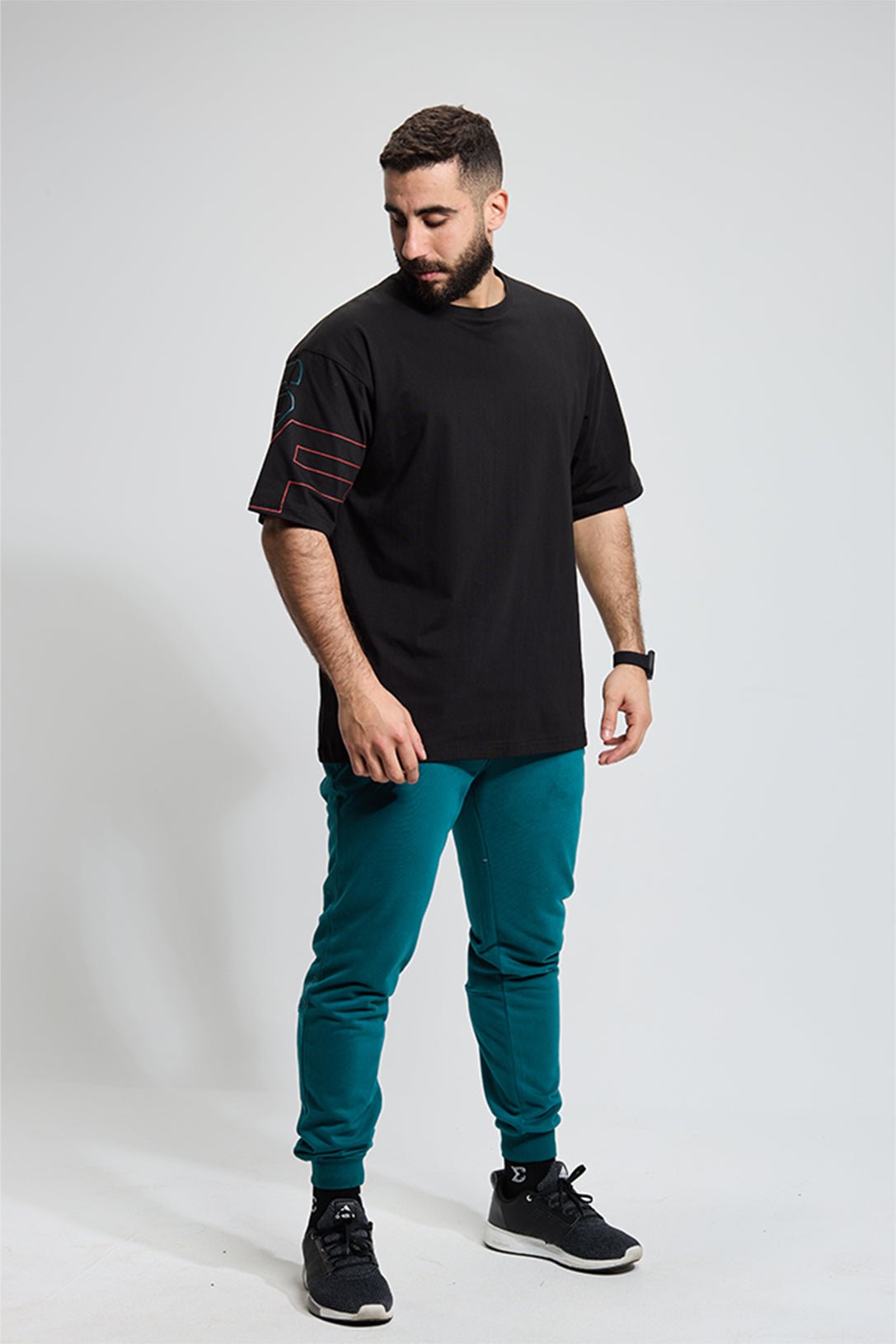 Forest Green Casual Gym Workout Joggers